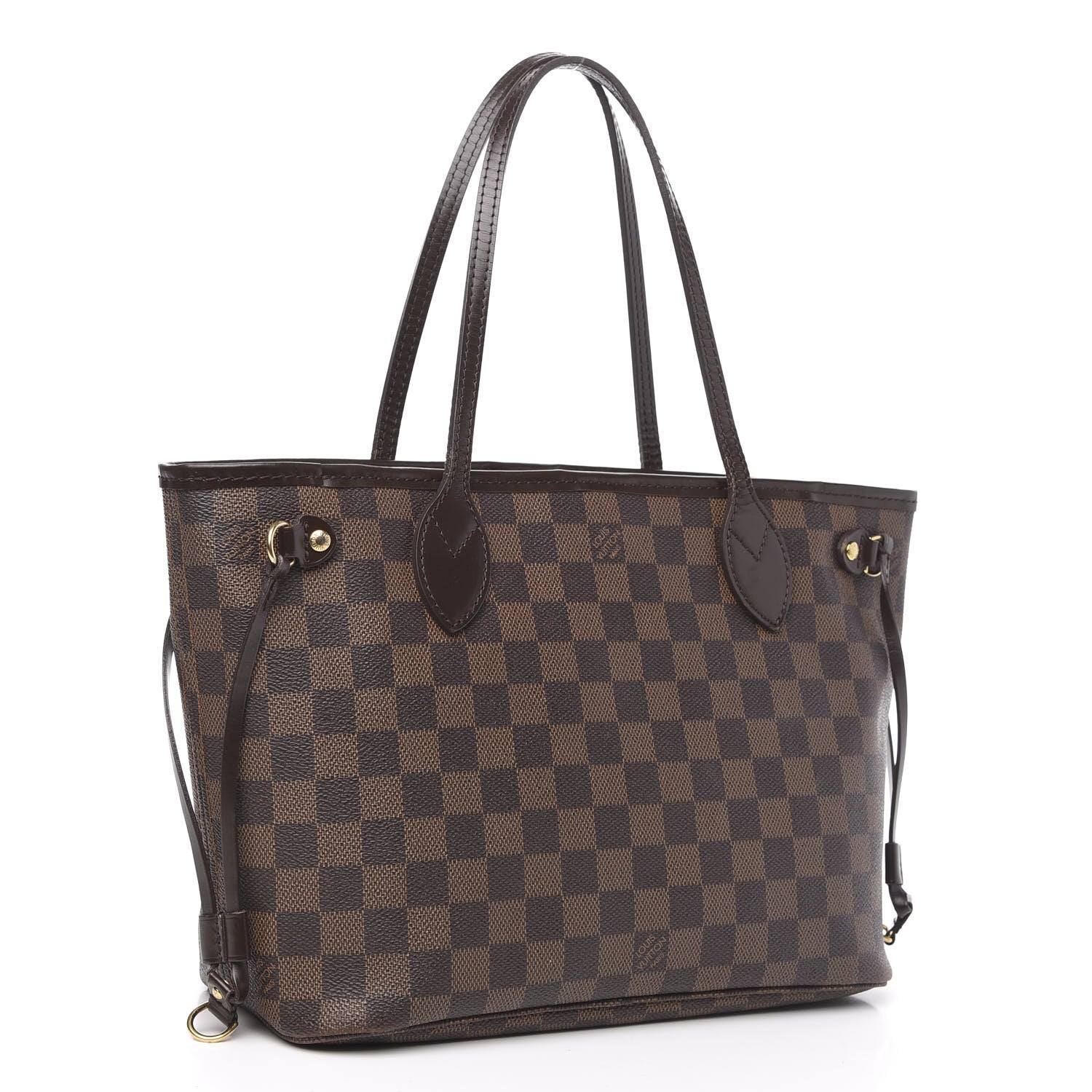 Louis Vuitton Damier Ebene Neverfull PM 3 of 15
