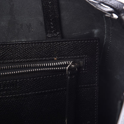 Celine Grained Calfskin Small Vertical Cabas Black 7 of 15