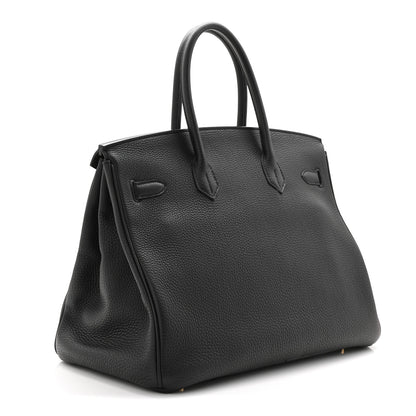 Hermes Togo Birkin 35 Black 4 of 19