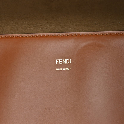 Fendi Vitello King Plexiglass Medium Fendi Sunshine Shopper Tote Cuoio 6 of 8