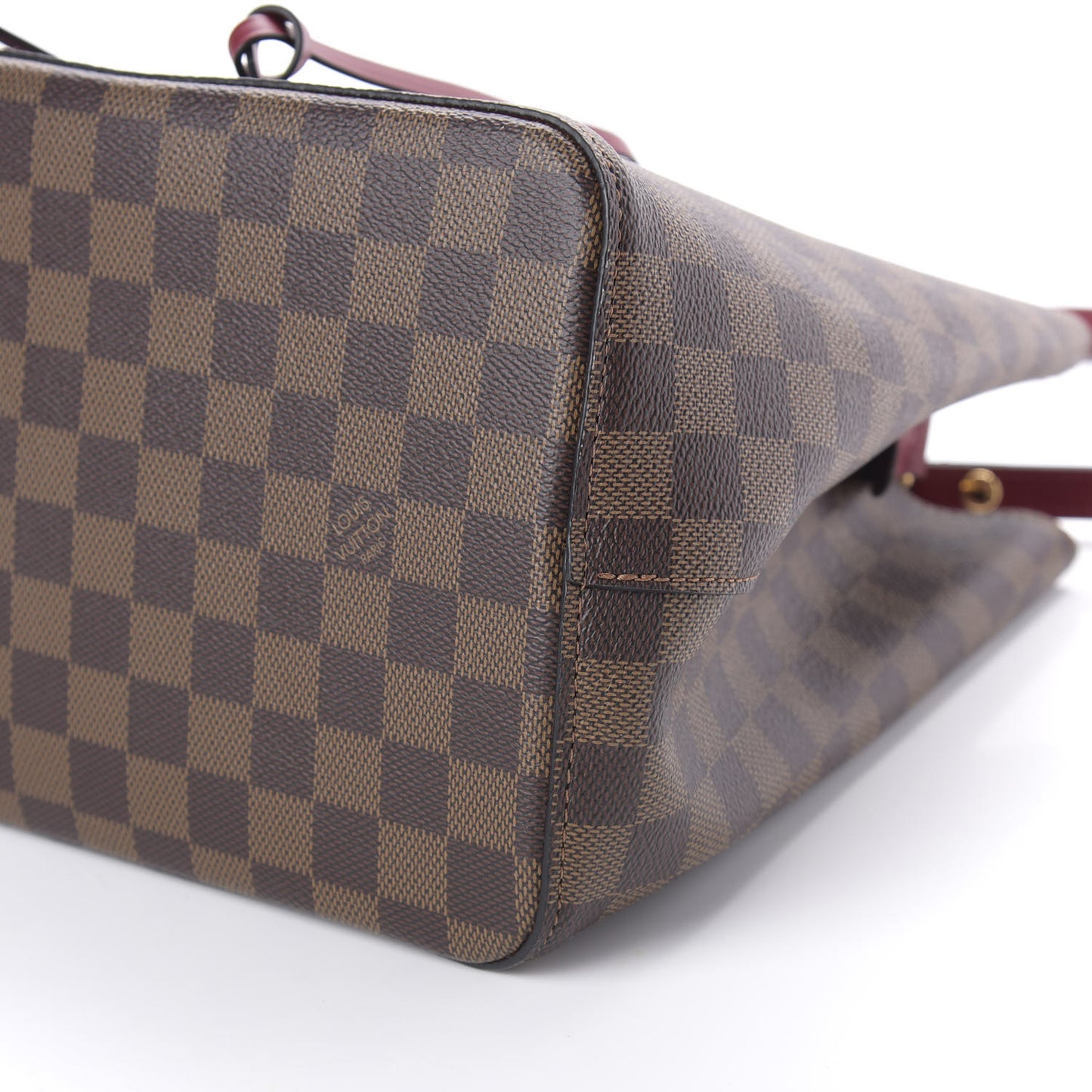 Damier Ebene Neonoe MM Cherry Berry