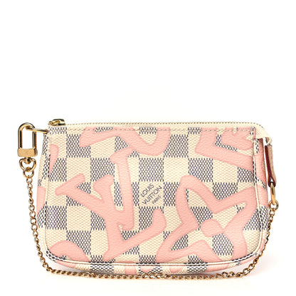 Louis Vuitton Damier Azur Tahitienne Mini Pochette Accessories 1 of 9