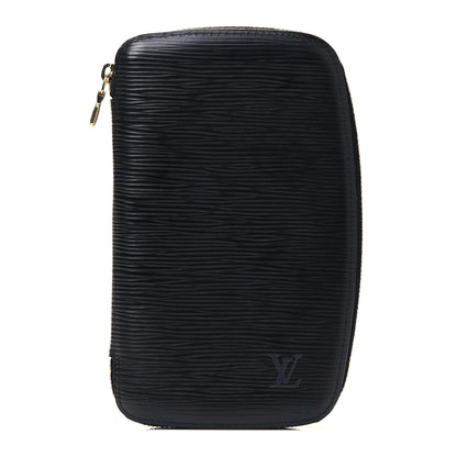 Louis Vuitton Epi Zippy Organizer Wallet Black 1 of 4