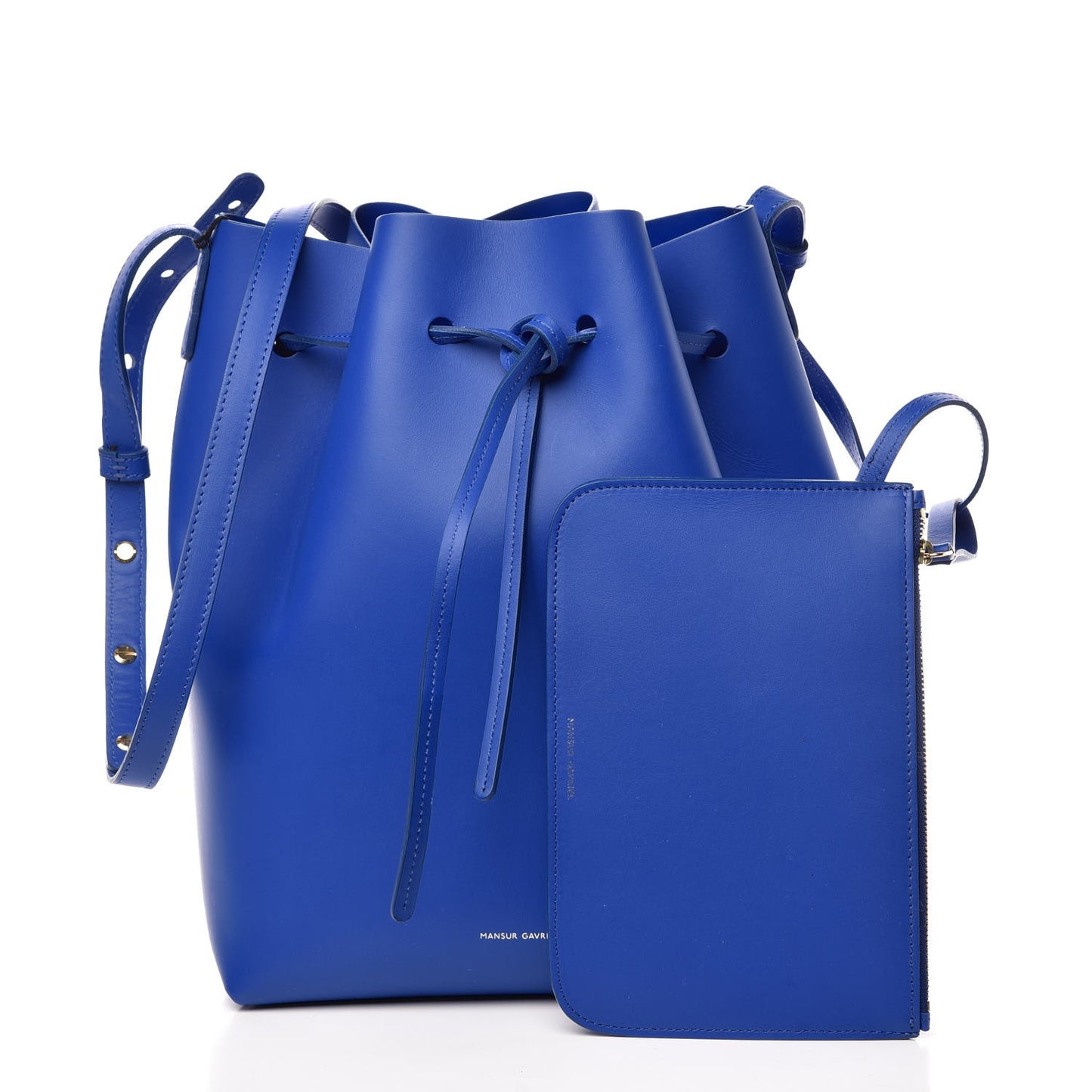Calfskin Bucket Bag Royal
