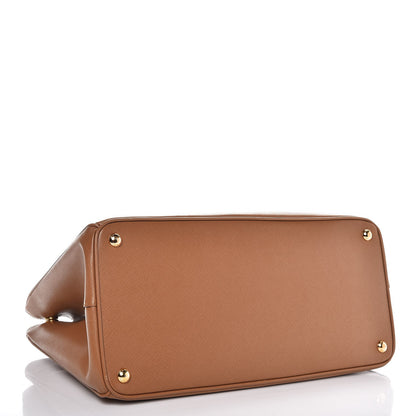 Prada Saffiano Lux Large Tote Caramel 4 of 8