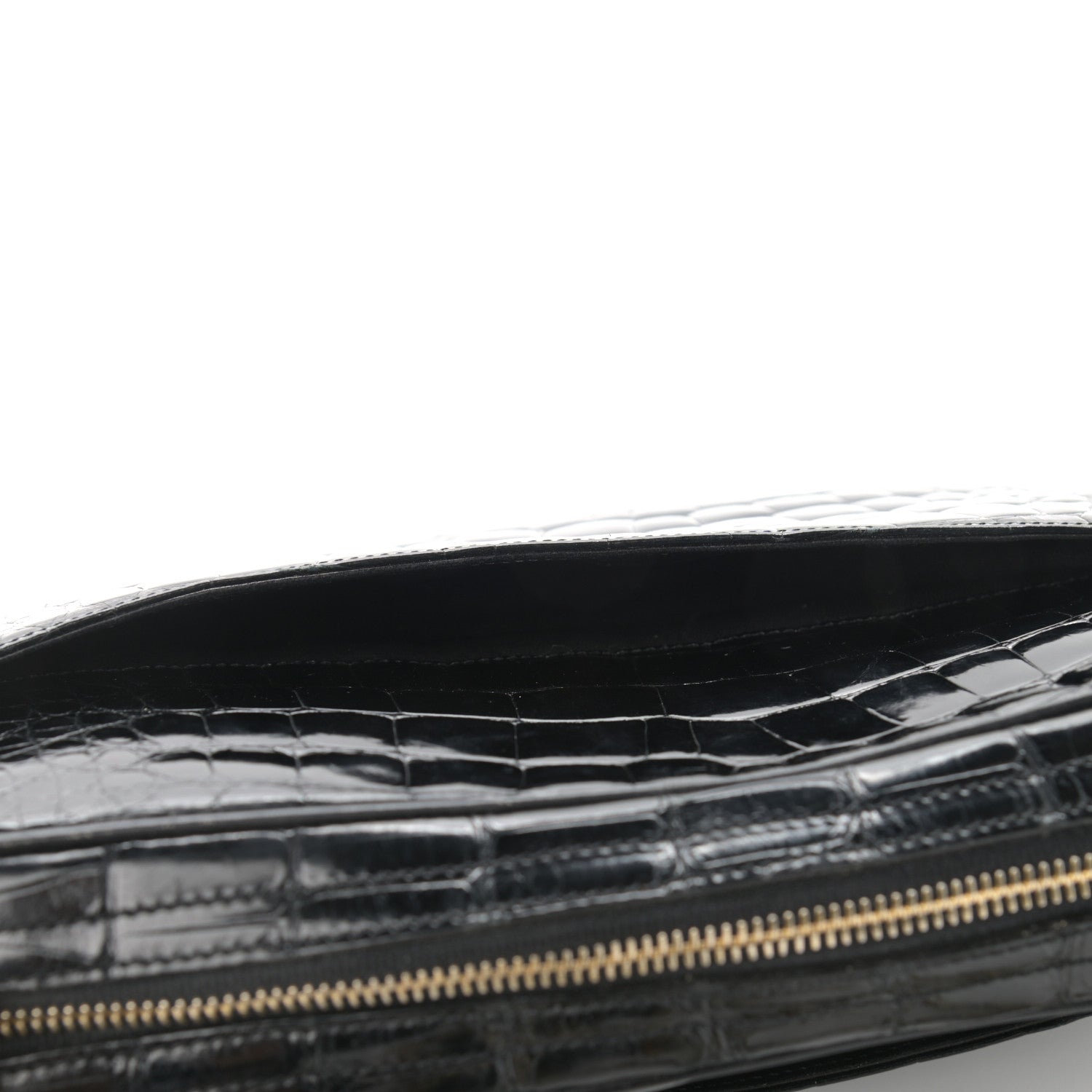 Chanel Alligator Camera Case Black 13 of 14