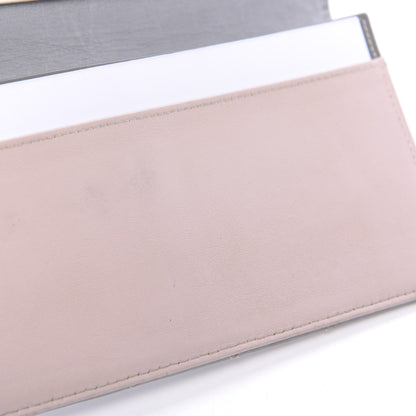 Chanel Aged Metallic Calfskin Large Palette Flap Wallet Silver 12 of 14