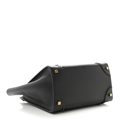 Celine Smooth Calfskin Mini Luggage Black 4 of 17