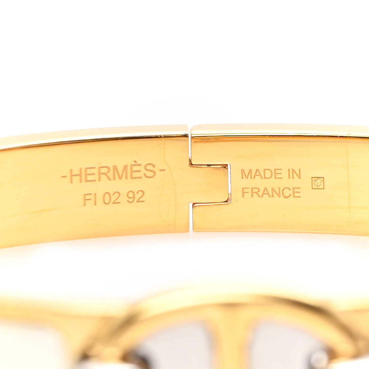 Enamel Mini Farandole Clic Chaine d'Ancre Bracelet PM Creme