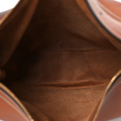Celine Supple Calfskin Medium Triomphe Heloise Shoulder Bag Tan 5 of 11