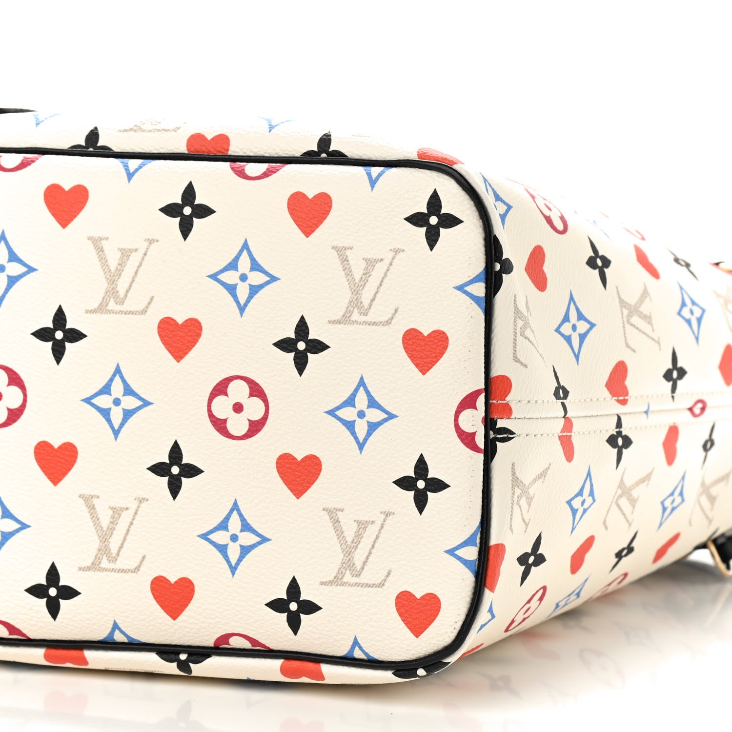 Louis Vuitton Game On Neverfull MM White 9 of 9