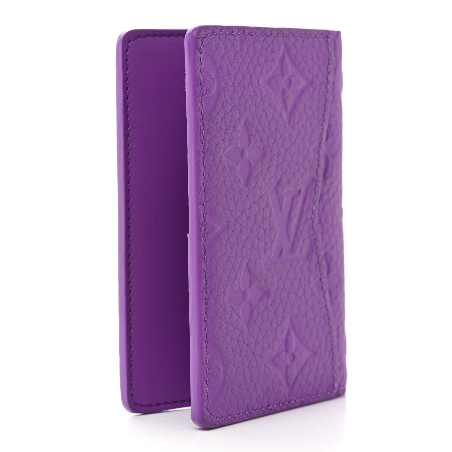 Louis Vuitton Taurillon Monogram Pocket Organizer Violet 3 of 6