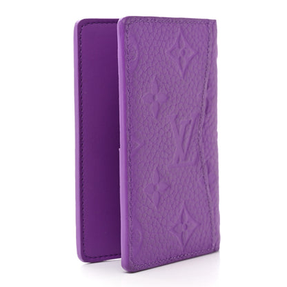 Louis Vuitton Taurillon Monogram Pocket Organizer Violet 3 of 6