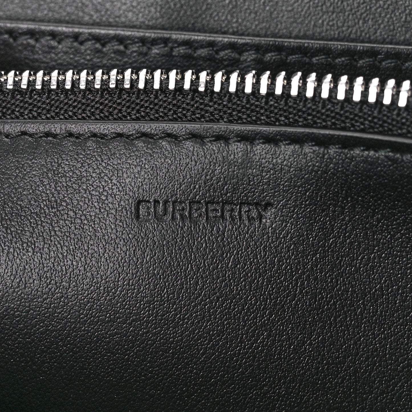 Soft Grain Elmore Zip Around Wallet Black