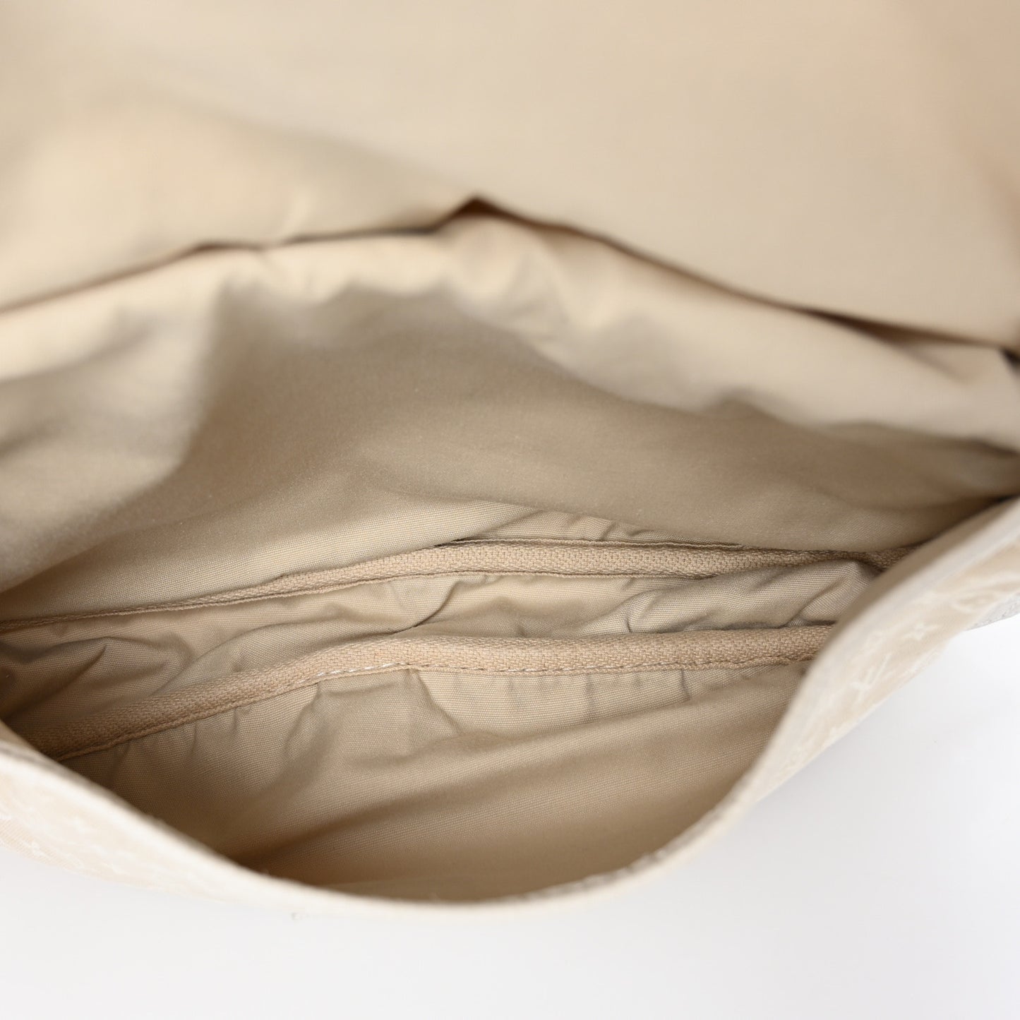 Monogram Mini Lin Saumur Dune