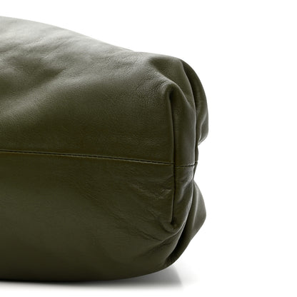 Bottega Veneta Smooth Butter Calf The Pouch Oversized Clutch Mustard 10 of 11