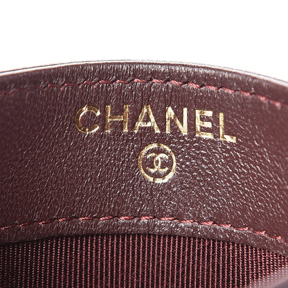 Chanel Lambskin Quilted Card Holder Black 6 of 8