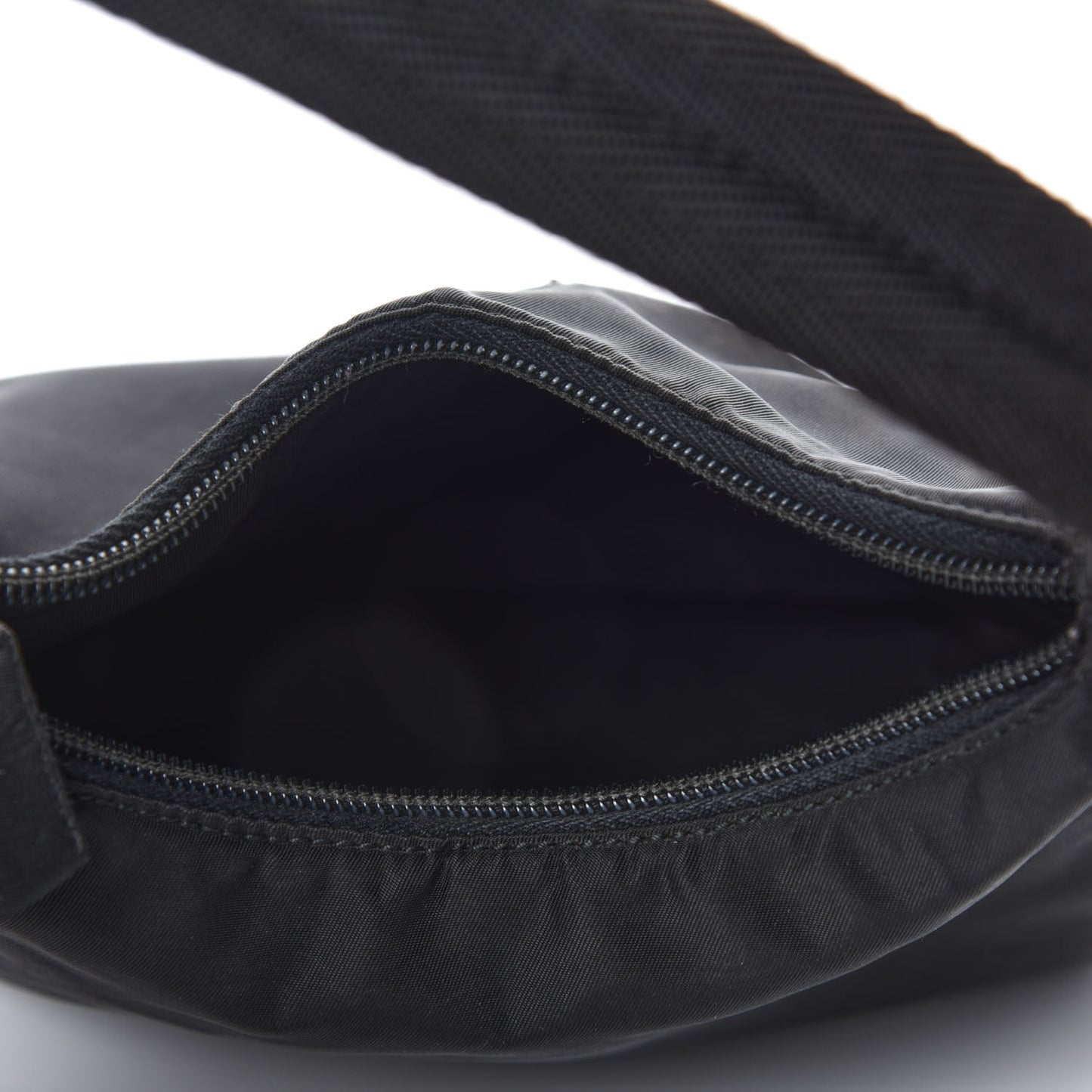 Tessuto Nylon Sport Shoulder Bag Black