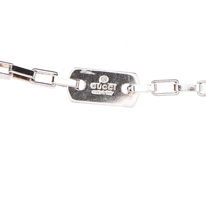 Gucci Sterling Silver Square Link Necklace 16 4 of 5