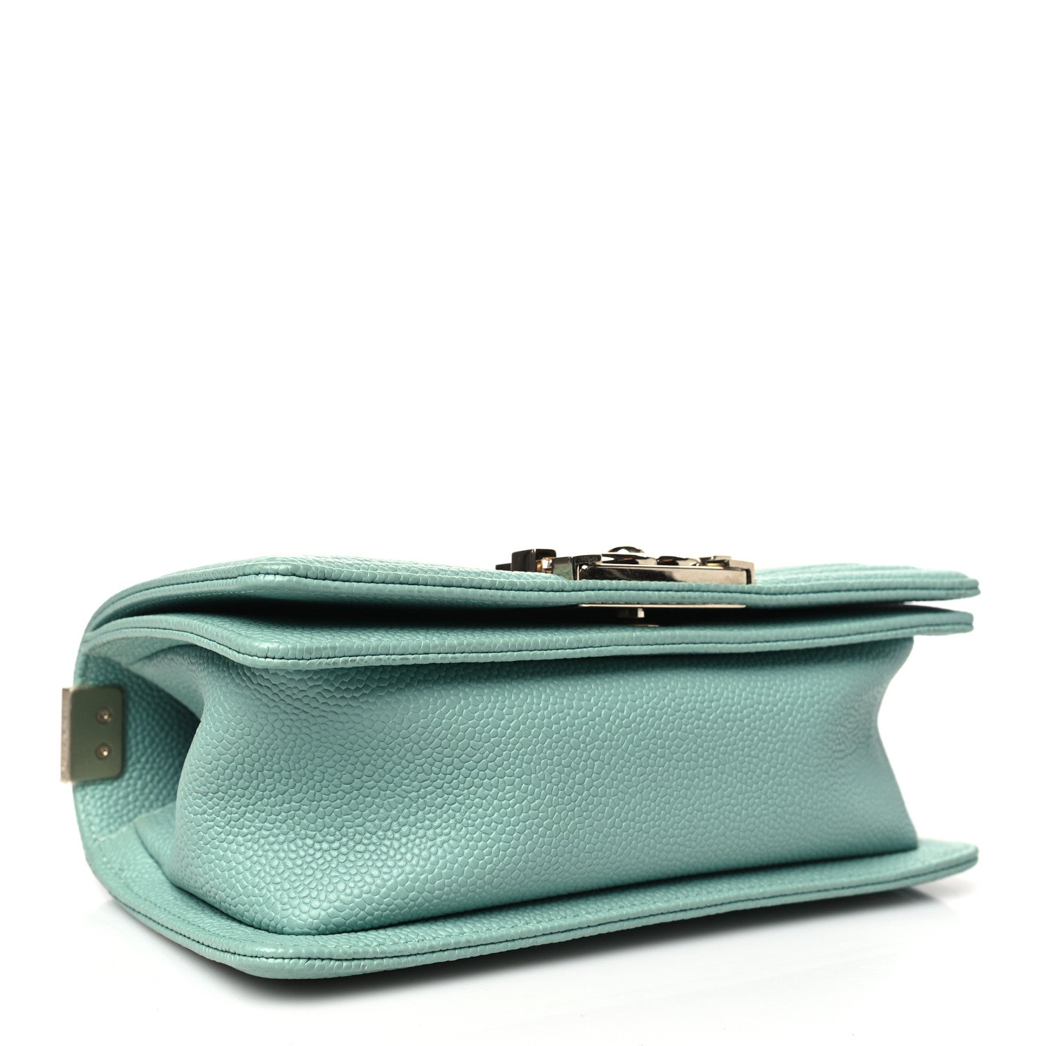 Chanel Caviar Quilted Small Boy Flap Light Blue 4 of 10
