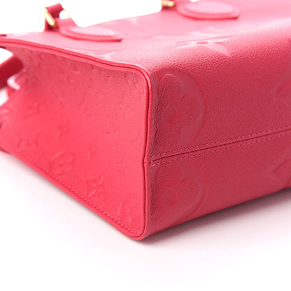 Louis Vuitton Empreinte Monogram Giant Onthego PM Freesia 8 of 9