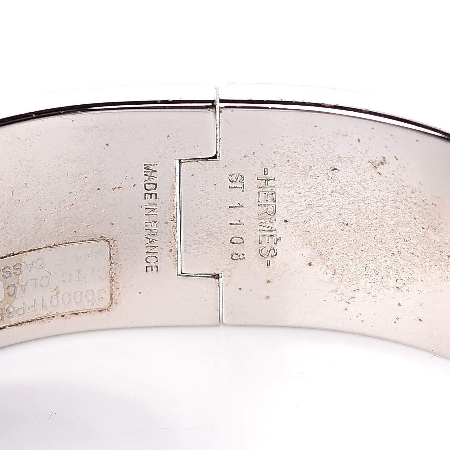 Enamel Wide Clic Clac H Bracelet PM Rose Cassata