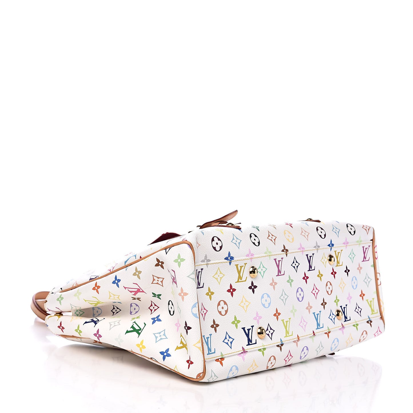 Monogram Multicolor Aurelia GM White