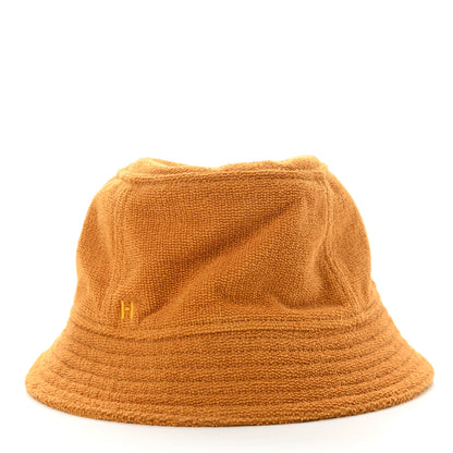 Hermes Cotton Eden Bucket Hat 57 Tan 1 of 8