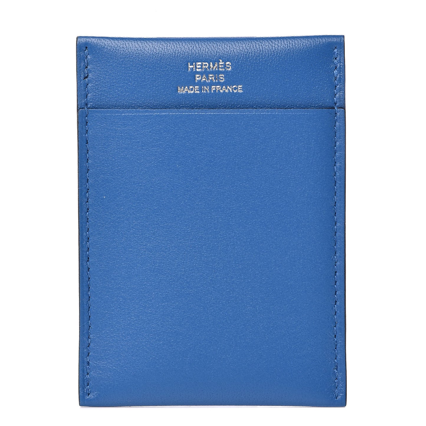 Silkiss Lambskin MC2 Gama Card Holder Bleu Zellige