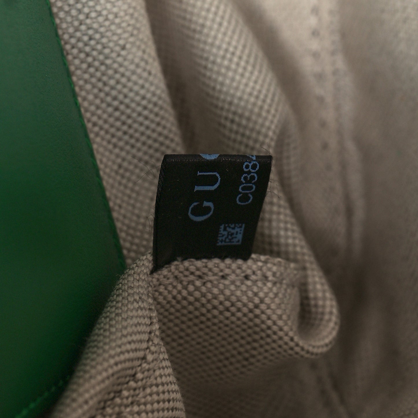 Calfskin GG Matelasse Shoulder Bag Spring Green Natural