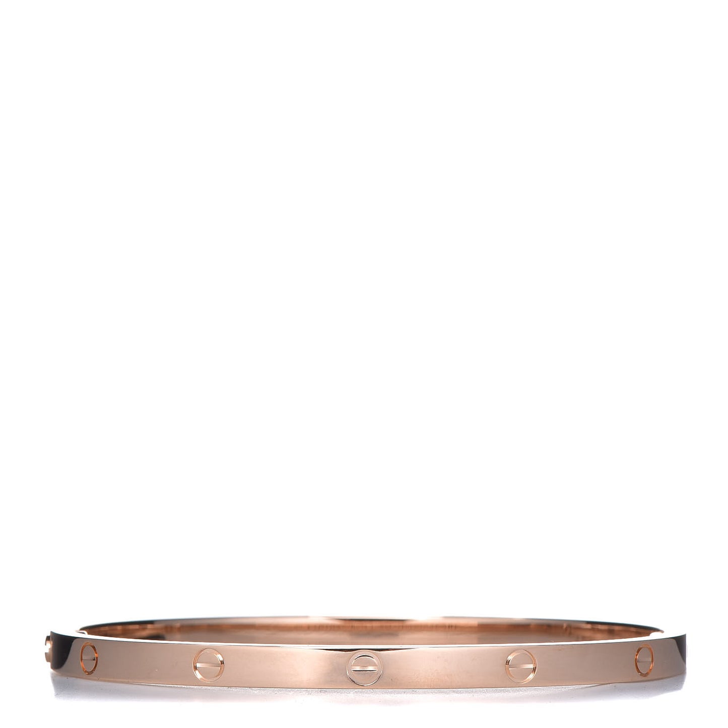 18K Pink Gold Small LOVE Bracelet 16