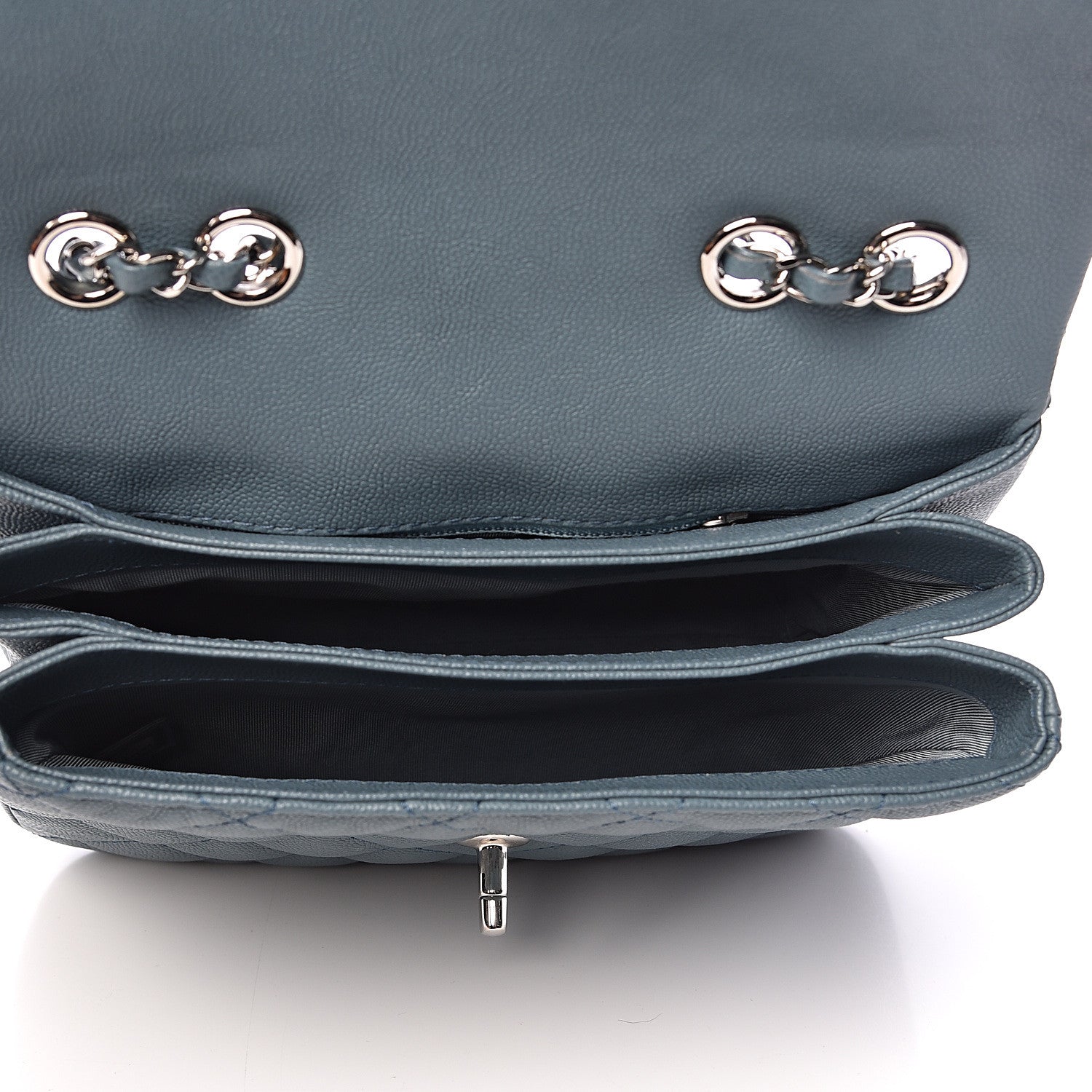 Chanel Caviar Quilted Medium Urban Companion Flap Blue 5 of 16