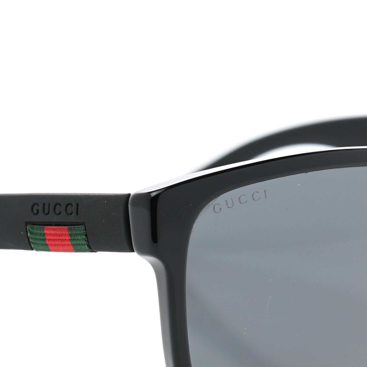 Web Square Frame GG0010S Sunglasses Black