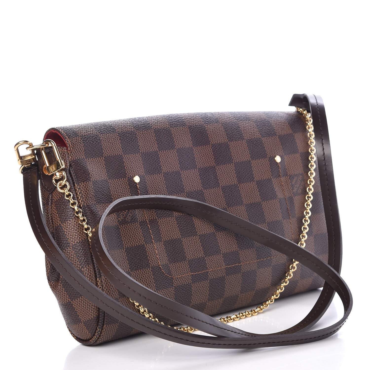 Louis Vuitton Damier Ebene Favorite MM 3 of 9