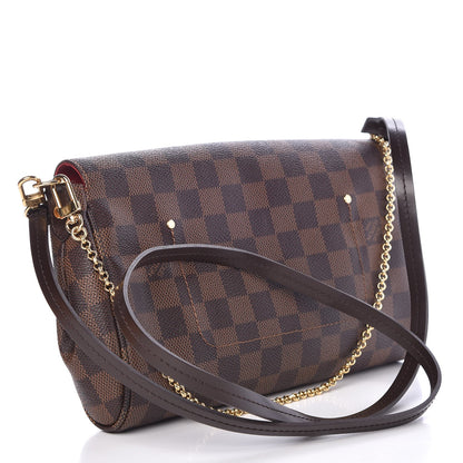 Louis Vuitton Damier Ebene Favorite MM 3 of 9