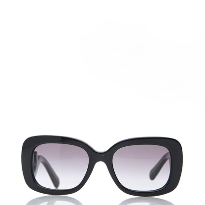 Prada Acetate Baroque Sunglasses SPR 27O Black 2 of 8