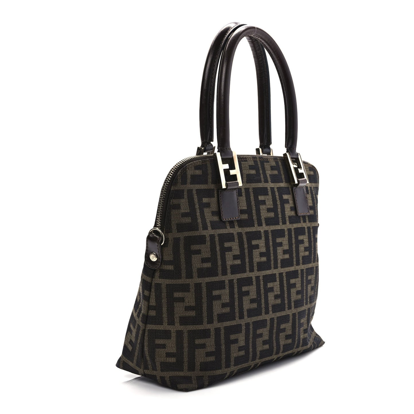Zucca Top Handle Tote Tobacco