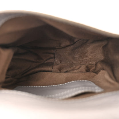 Chloe Grained Calfskin Small Marcie Saddle Bag Cashmere Grey 5 of 11