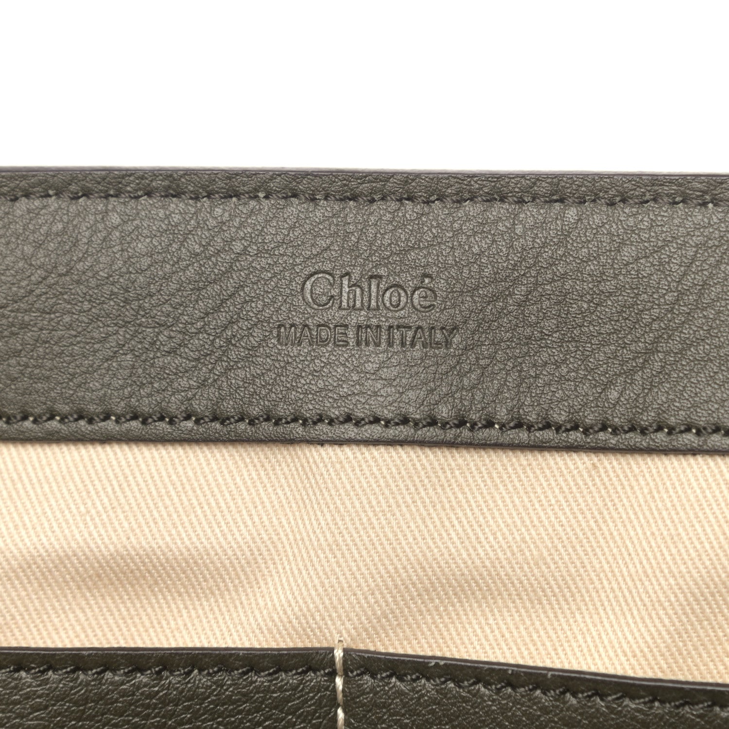 Chloe Calfskin Small Faye Day Shoulder Bag Deep Forest 6 of 10