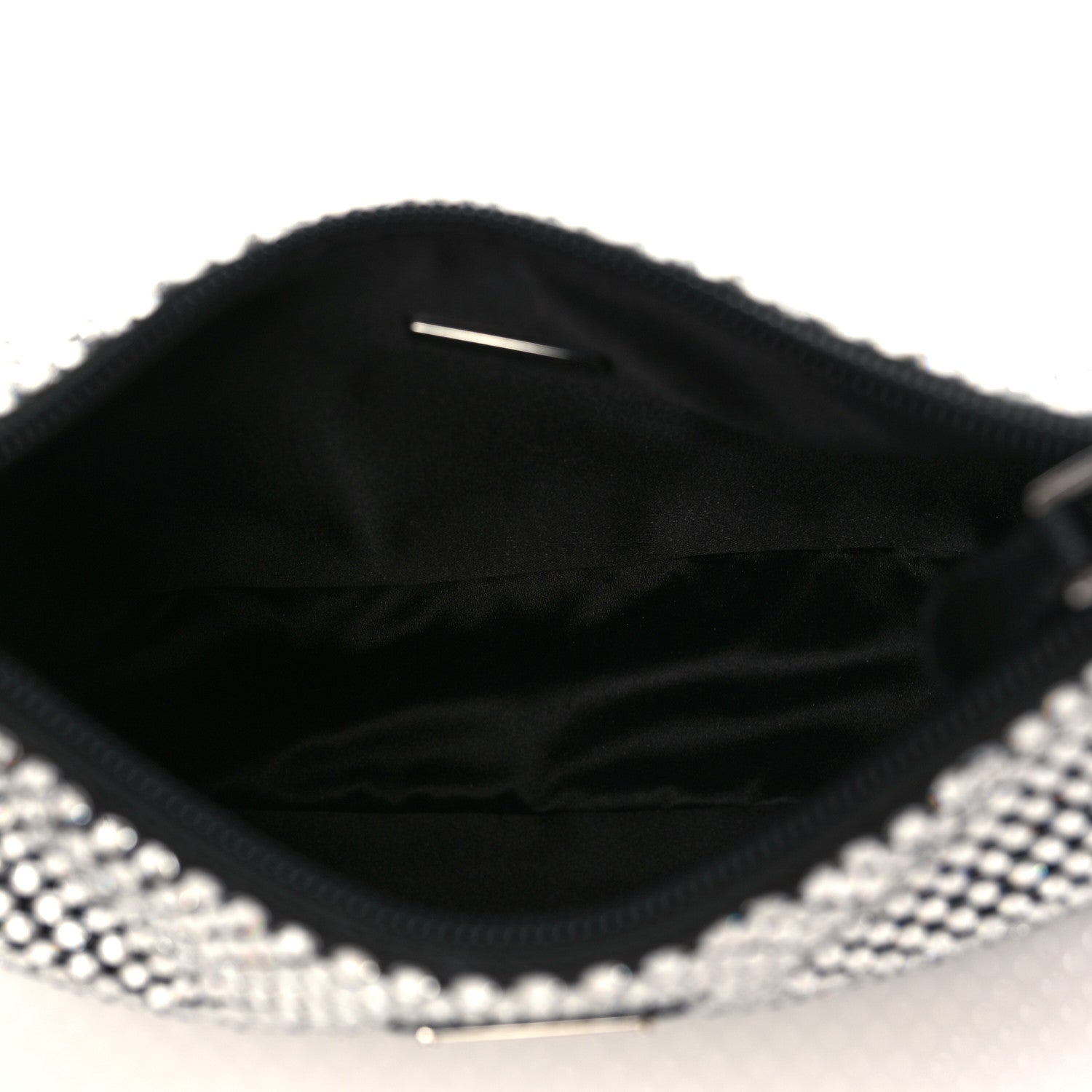 Prada Satin Crystal Mini Re-Edition 2000 Bag Cristal 4 of 9