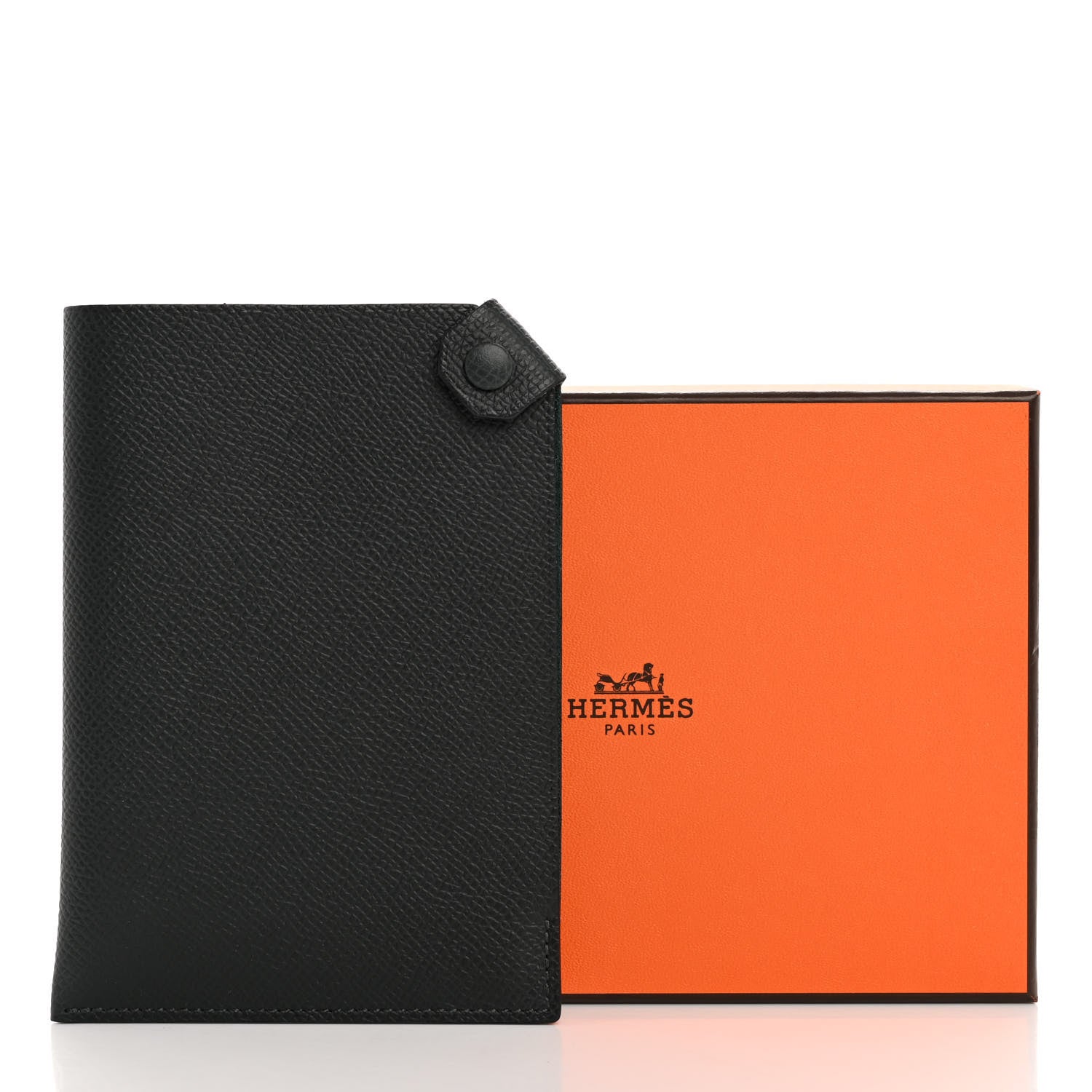 Hermes Epsom Tarmac PM Passport Holder Gris Misty 8 of 8
