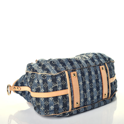 Louis Vuitton Denim Raye Cabas GM 4 of 8