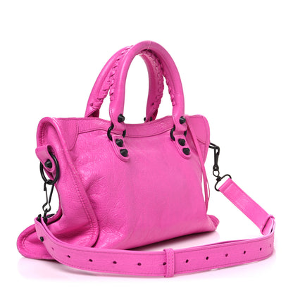 Balenciaga Agneau Arena Classic Hardware Small Le City Fuchsia 3 of 12