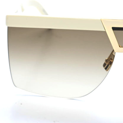 Saint Laurent SL 537 Mask Sunglasses White 7 of 8