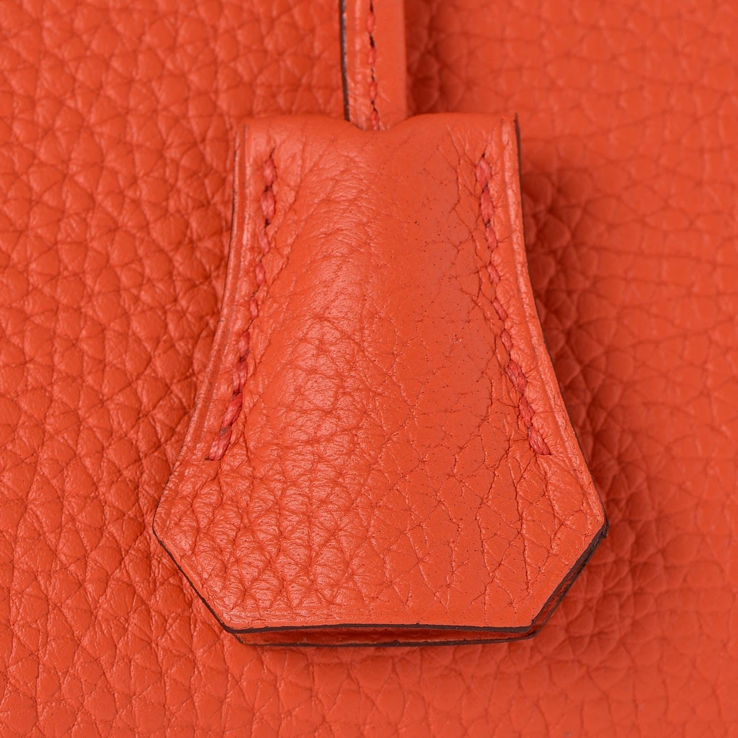 Hermes Togo Birkin 30 Orange Poppy 16 of 32