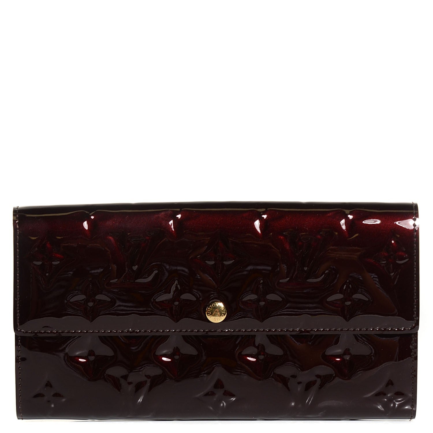 Louis Vuitton Vernis Sarah Wallet Amarante 1 of 7
