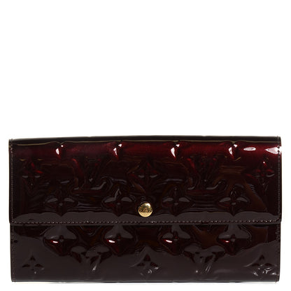 Louis Vuitton Vernis Sarah Wallet Amarante 1 of 7