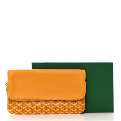 Goyard Goyardine Sainte Marie Soft Clutch Yellow 7 of 7