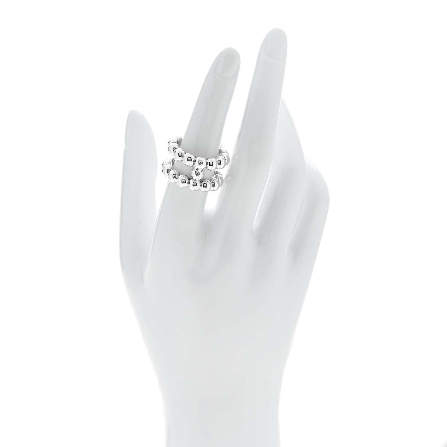 Sterling Silver Parade Boule Ring 53 6.5