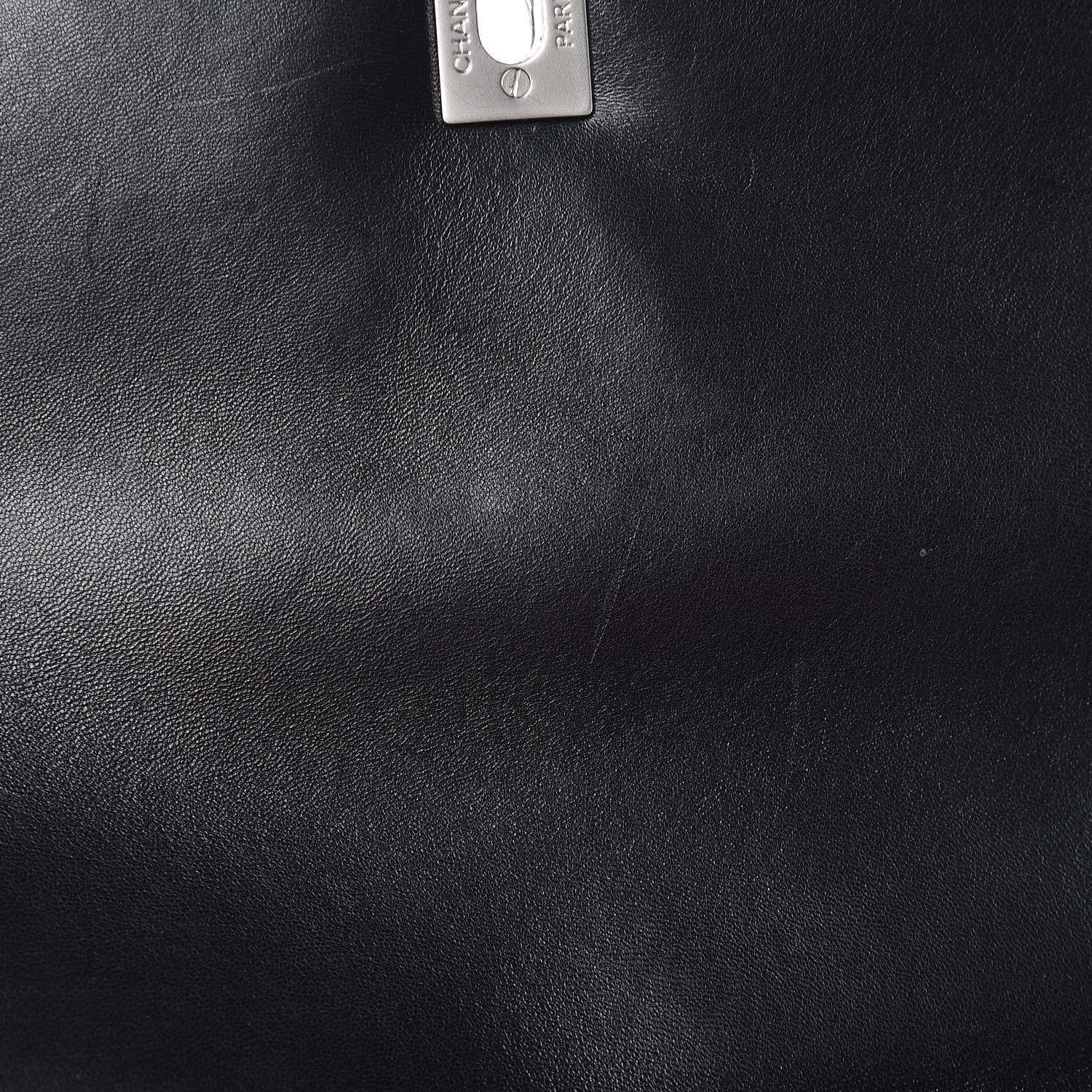 Chanel Lambskin Chevron Jumbo Leo Lion Flap Black 12 of 19